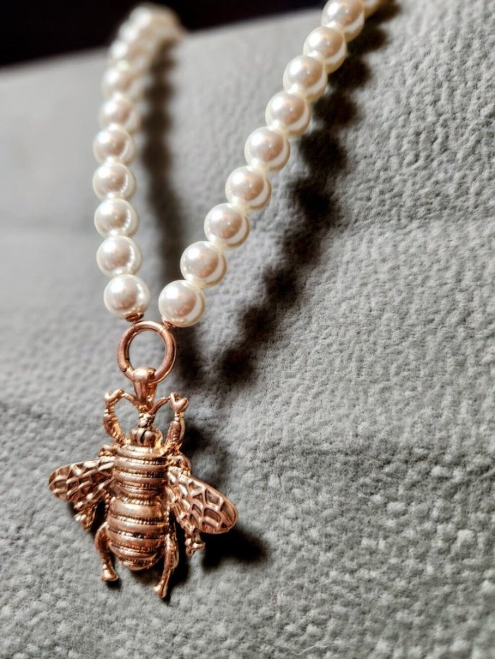 PennyLine Boho Bee Statement Necklace